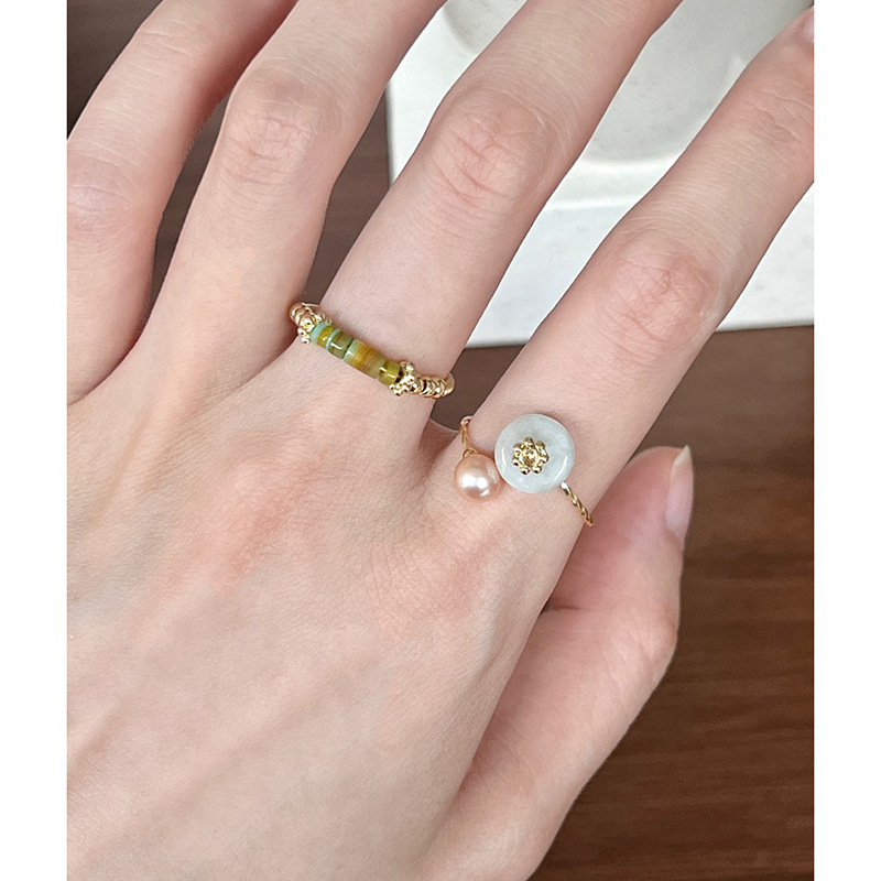 New Chinese-style rabbit oil-dripping open ring, niche and unique index finger ring, fashionable and versatile, high-end ring wholesale for women pic 20