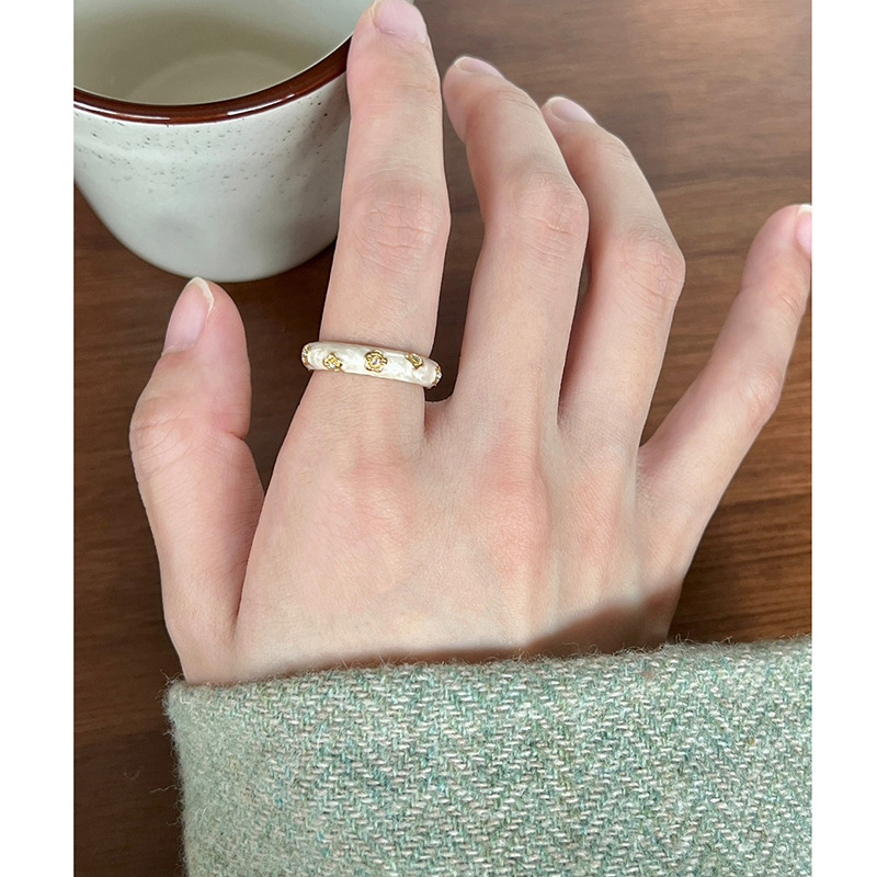 New Chinese-style rabbit oil-dripping open ring, niche and unique index finger ring, fashionable and versatile, high-end ring wholesale for women pic 24