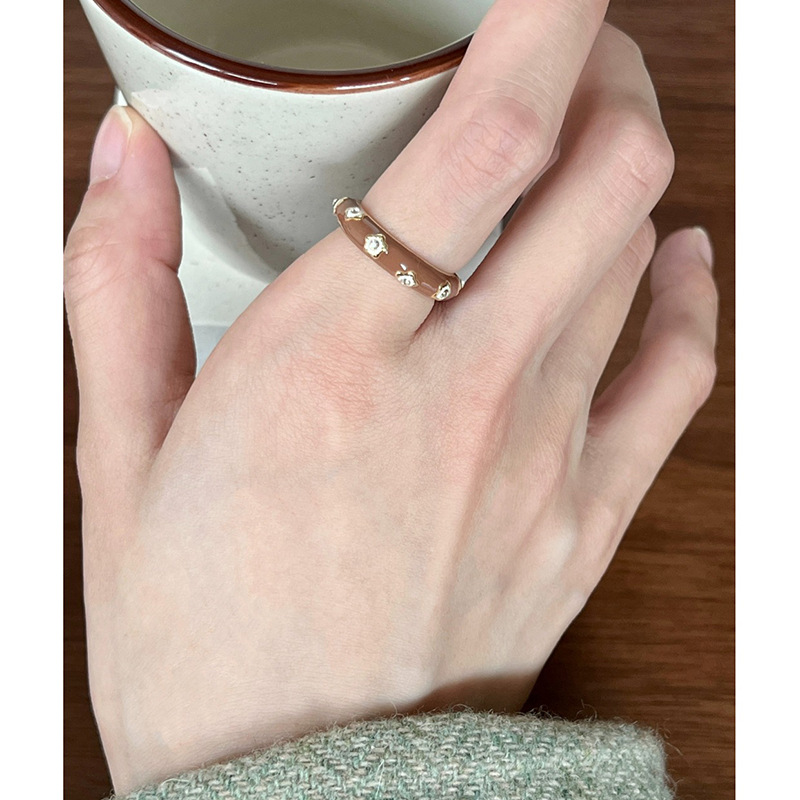 New Chinese-style rabbit oil-dripping open ring, niche and unique index finger ring, fashionable and versatile, high-end ring wholesale for women pic 32