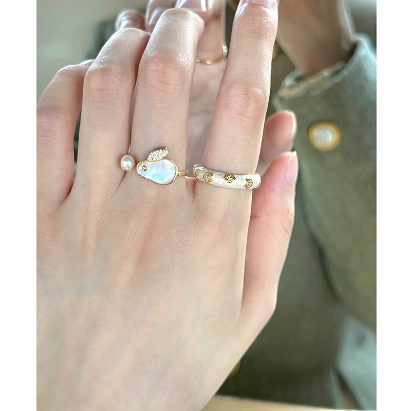 New Chinese-style rabbit oil-dripping open ring, niche and unique index finger ring, fashionable and versatile, high-end ring wholesale for women pic 17