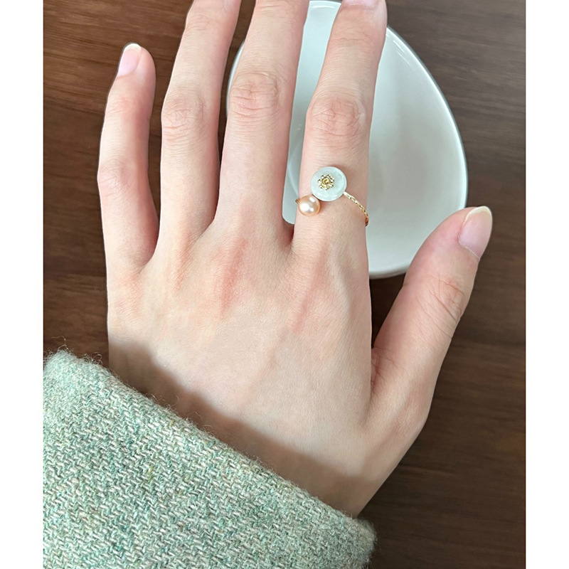 New Chinese-style rabbit oil-dripping open ring, niche and unique index finger ring, fashionable and versatile, high-end ring wholesale for women pic 19
