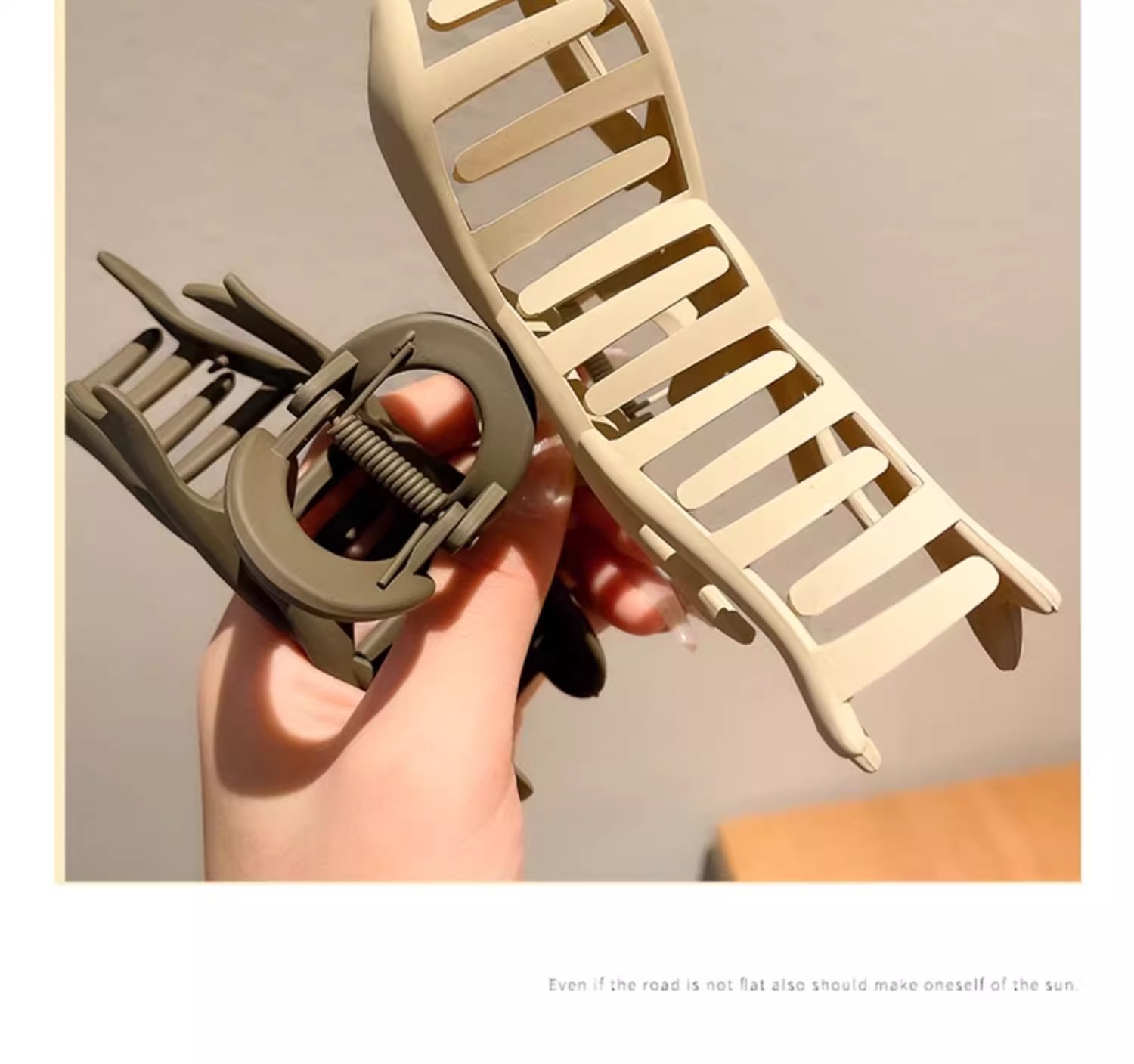 蝴蝶结简约发夹大号盘发抓夹女后脑勺头发夹子气质鲨鱼夹发抓韩式详情18