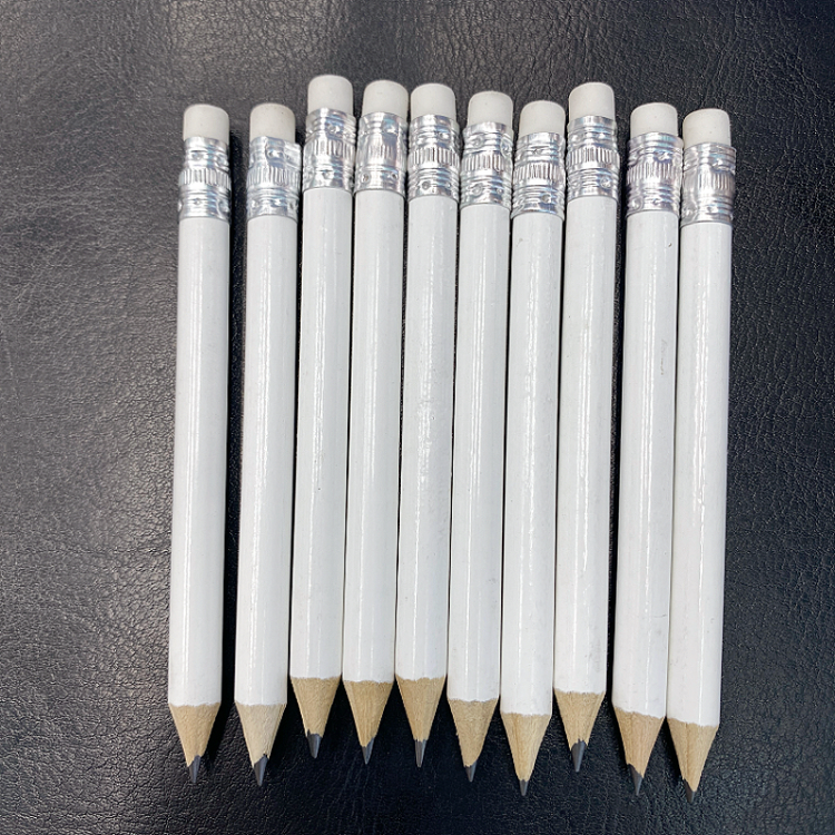 Cross-border factory wholesale golf short pencils, student and children practice writing pencils, eraser pencils, customized foreign trade Application Scenario