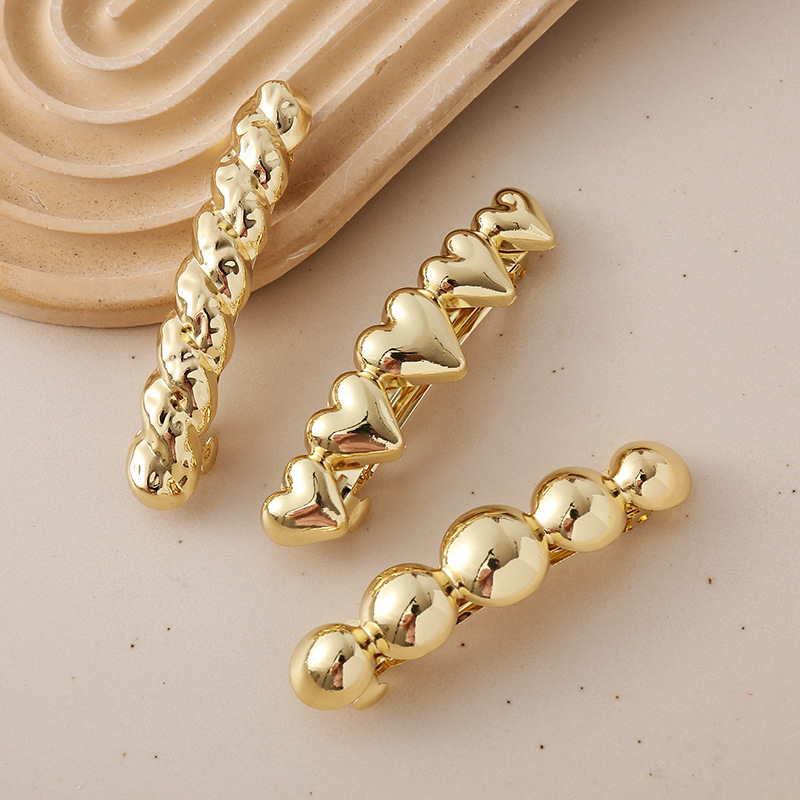 现货新款合金发夹欧美风弹簧夹厂家批发hairclip详情26