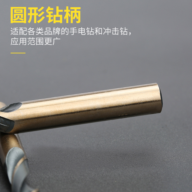 Persian 1-10mm stainless steel metal special high-speed steel electric drill for drilling, rotary head straight shank twist drill bit Specification image