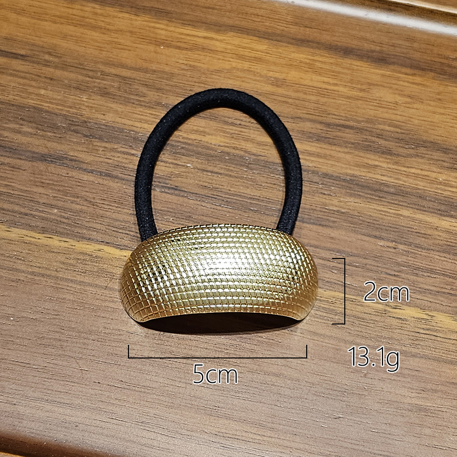 跨境金属弹力发圈发绳复古头绳头饰alloy hairband详情4