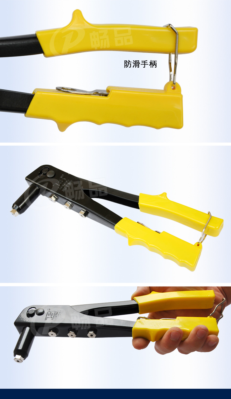 Persian riveting gun, manual single and double core pull riveting gun, pull cap gun, pull nail gun accessories, labor-saving hardware tools pic 4