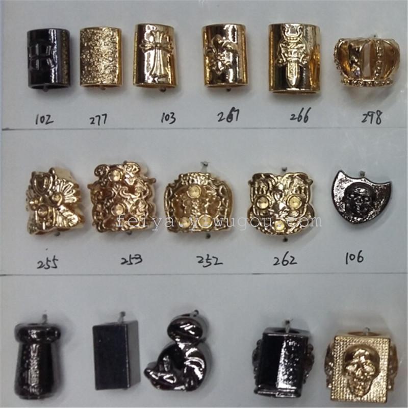 骷髅头吊钟 狐狸头吊钟 服装配饰 