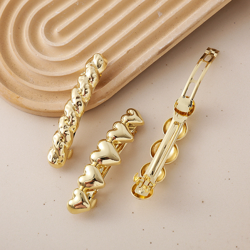 现货新款合金发夹欧美风弹簧夹厂家批发hairclip详情25