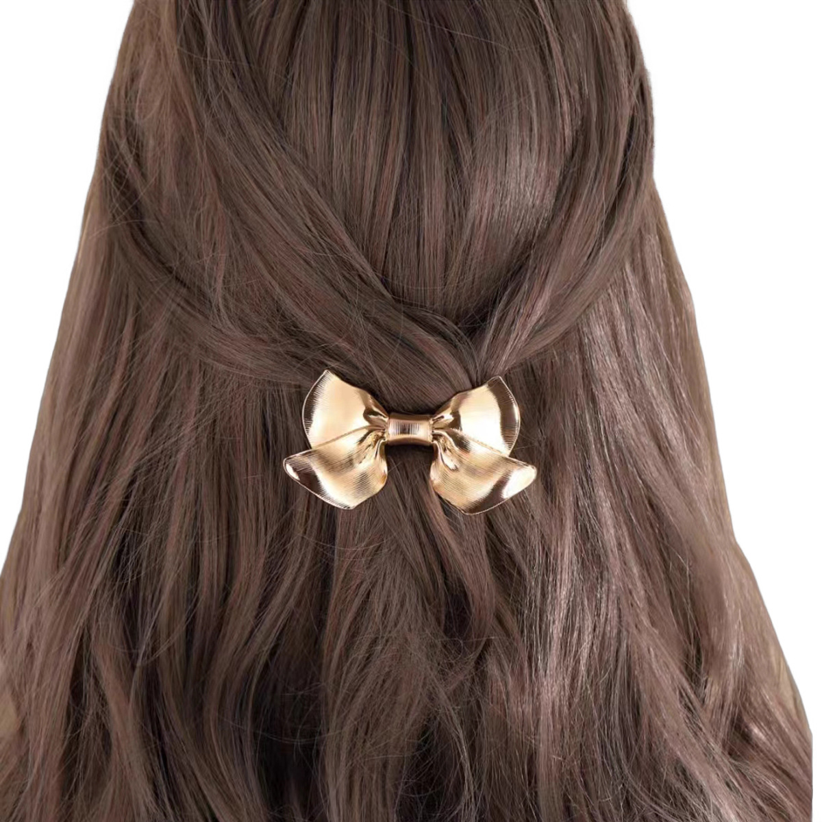 新款蝴蝶结发夹合金弹簧夹马尾夹hairclip跨境头饰发饰详情7
