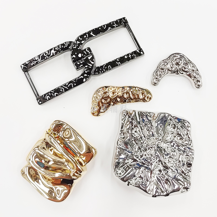 合金泳装扣异形围巾扣腰带皮带扣装饰链条纽扣服装辅料服饰配件