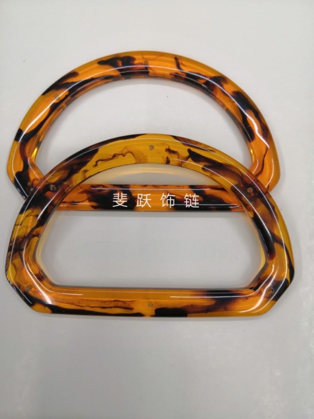 环保箱包手柄，树脂箱包手提详情1