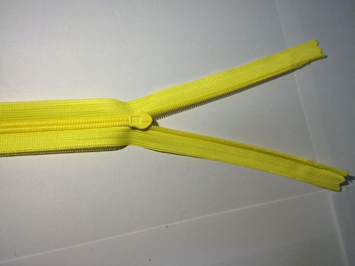 3# Invisible zipper skirt Down cotton dress Fabric edge invisible silk edge invisible ZIpper details Picture