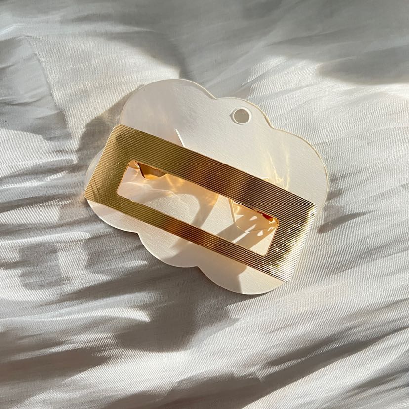 爆款法式高质量弹簧夹百搭几何蝴蝶结甜美气质金属发夹马尾夹头饰详情10