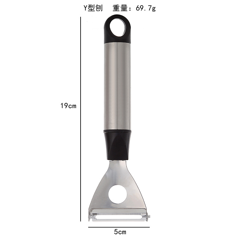 不锈钢Y型削皮刀二合一削皮器蔬果土豆刮去皮工具剥皮器瓜刨详情3