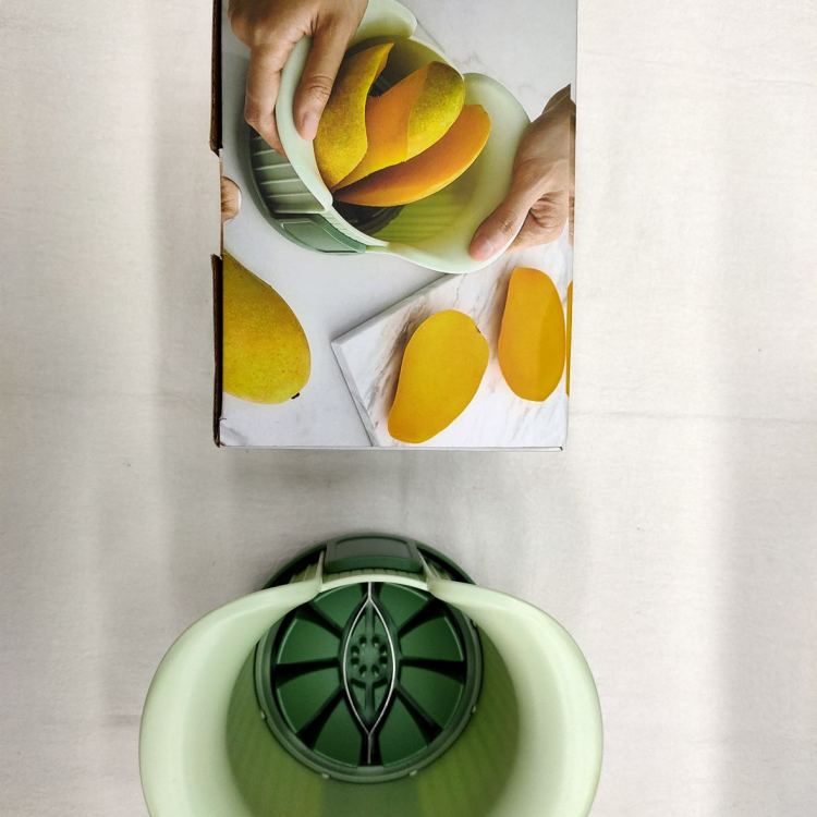 特色不锈钢水果分割器手动苹果切家用切番茄器芒果切水果分割工具