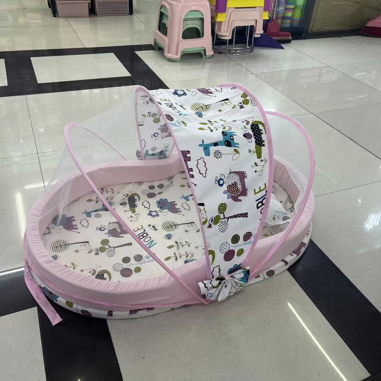 Infant and toddler mosquito nets 2025, fashionable Shangpu Wenzhang, baby mosquito repellent, children's bed nets, mosquito repellent covers, baby mosquito nets, bedding products Specification image
