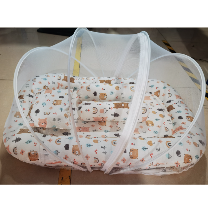 No installation required, foldable baby mosquito net cover, baby anti-drop mosquito net cover, baby bb, newborn baby bed mosquito net Application Scenario