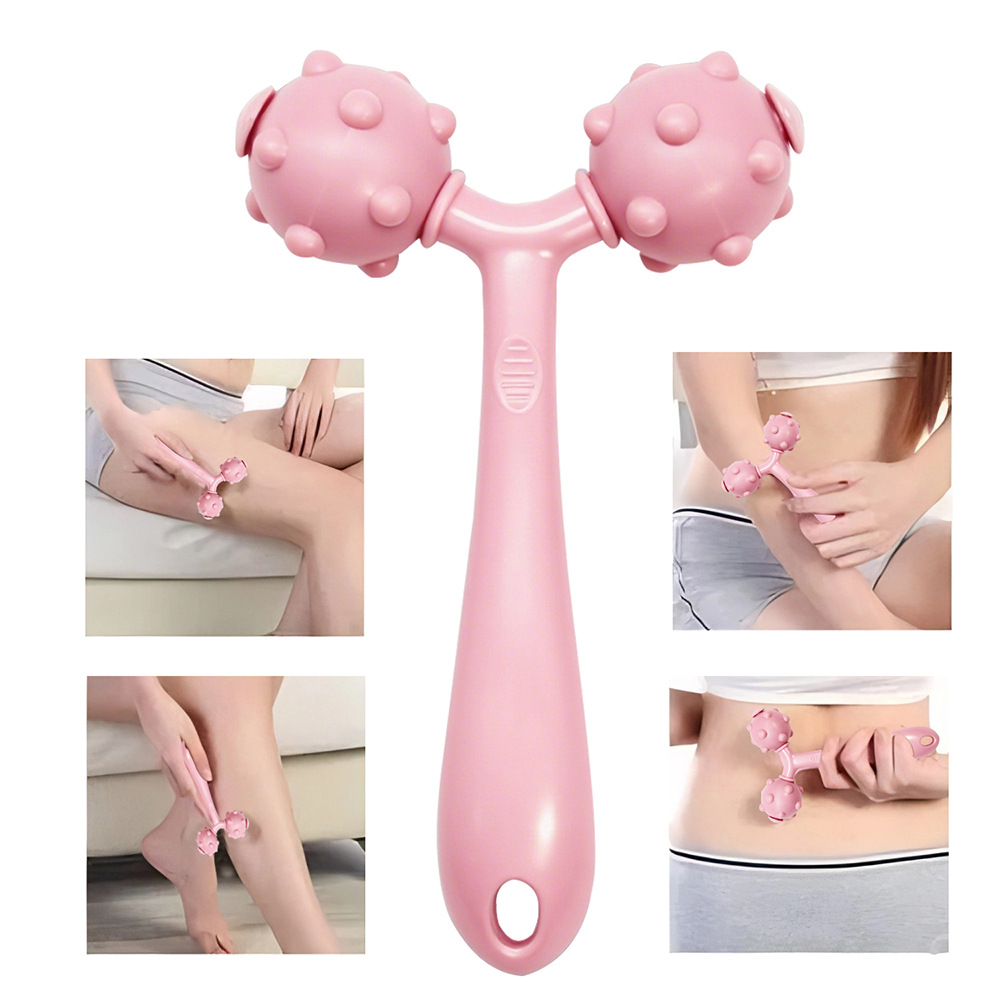手动瘦脸按摩器 手臂腿部肌肉放松按摩仪家用户外护理按摩