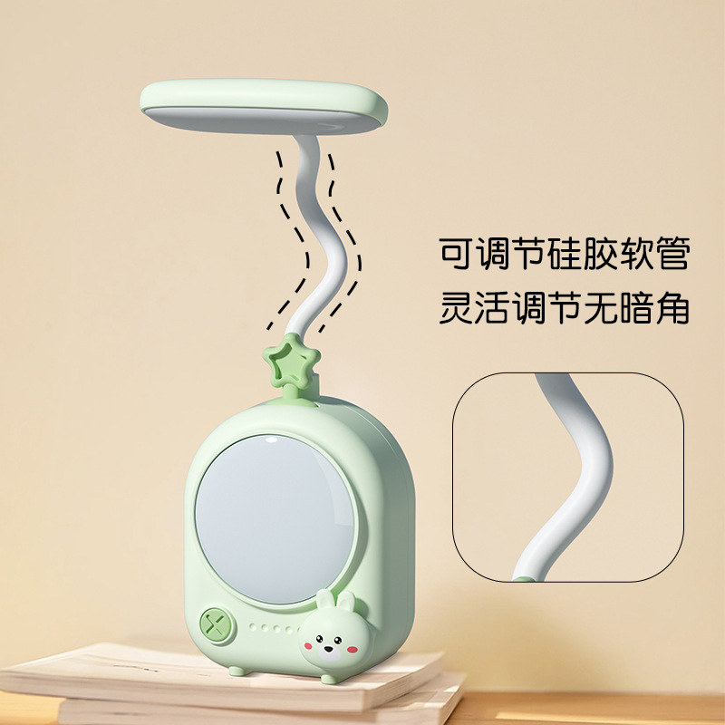 New cute pet night light, bedroom sleep light, warm light, rechargeable student study light, and customizable creative gifts Specification image