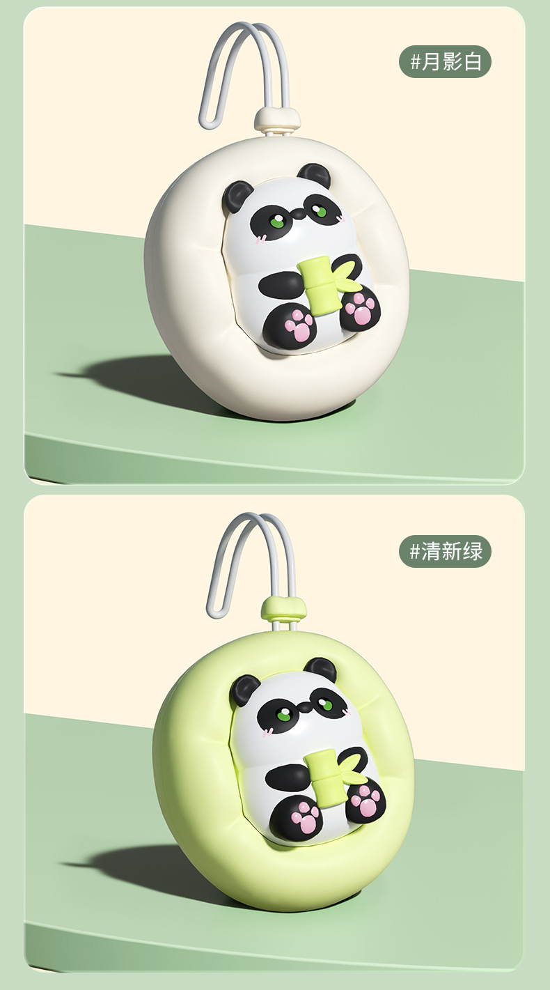 新品熊猫潮玩暖手宝USB可充电式迷你随身学生取暖冬天礼品可定制详情8