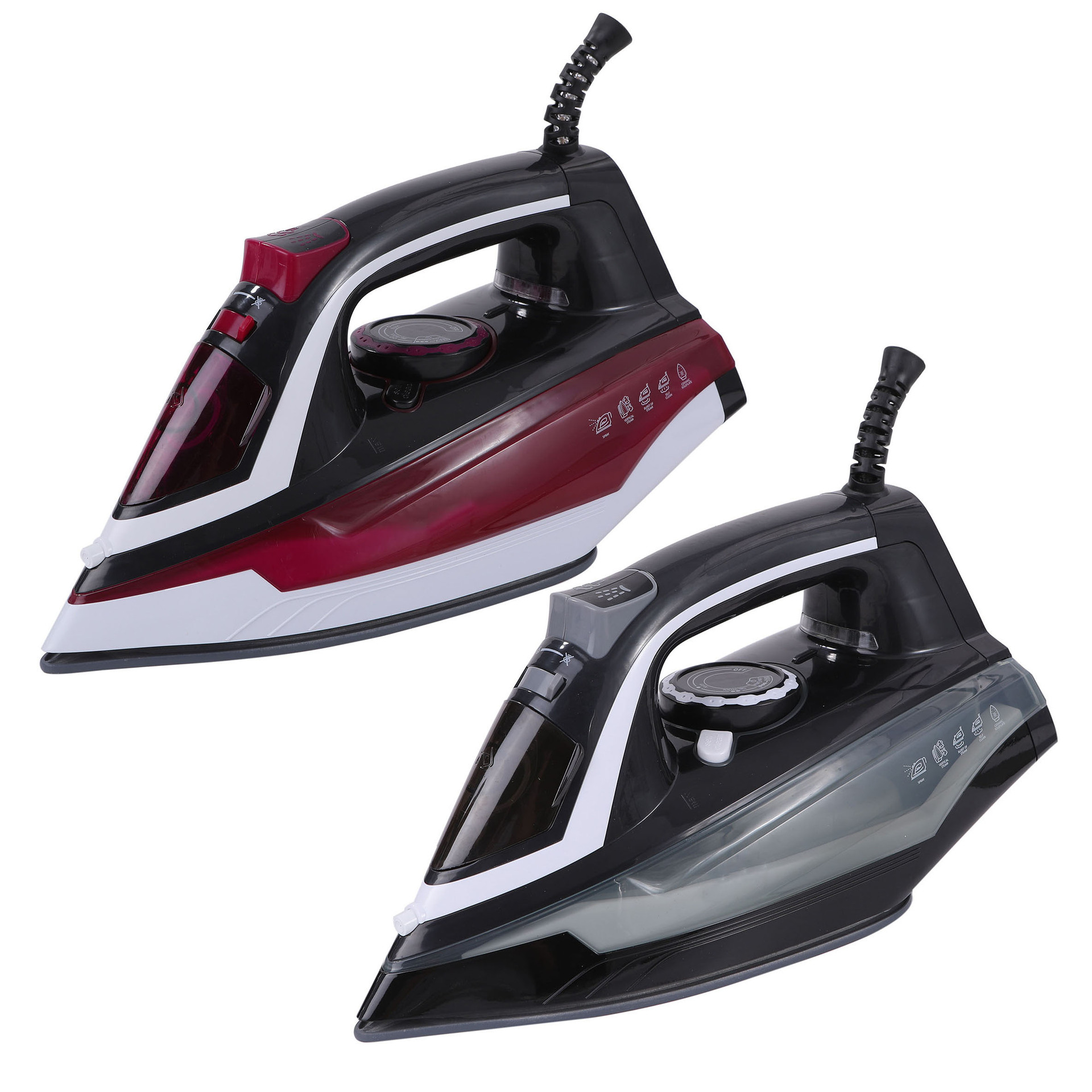 欧规2200W电熨斗蒸汽熨烫机 家用三档调温快速除皱挂烫机熨烫机