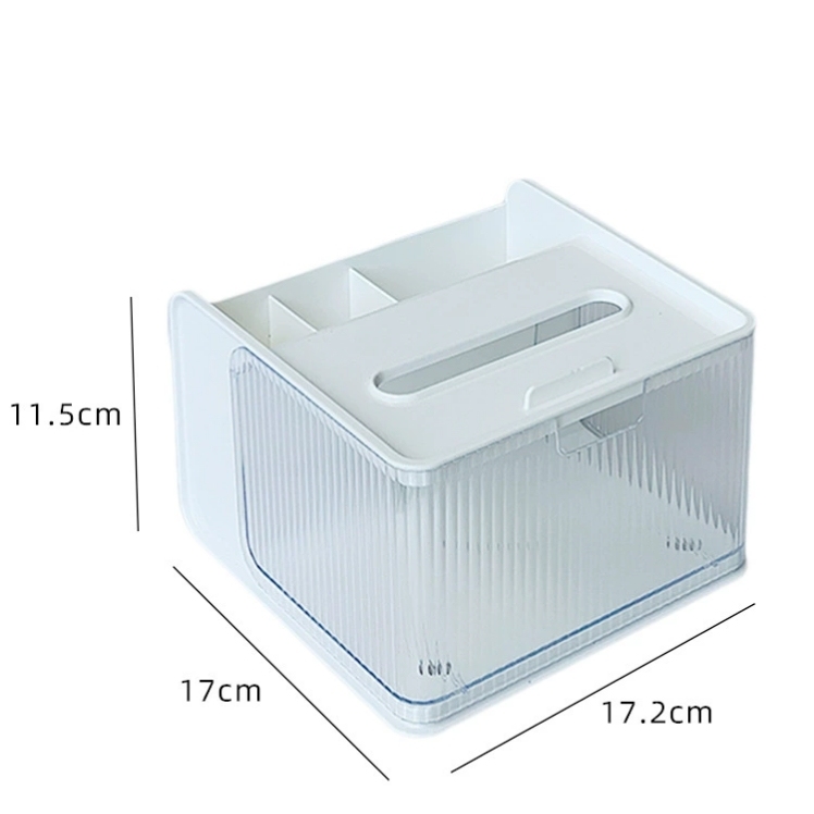 Q35-7422 Desktop storage box, beauty egg organization box, makeup brush and lipstick storage box, drawer-type tissue box Item Picture