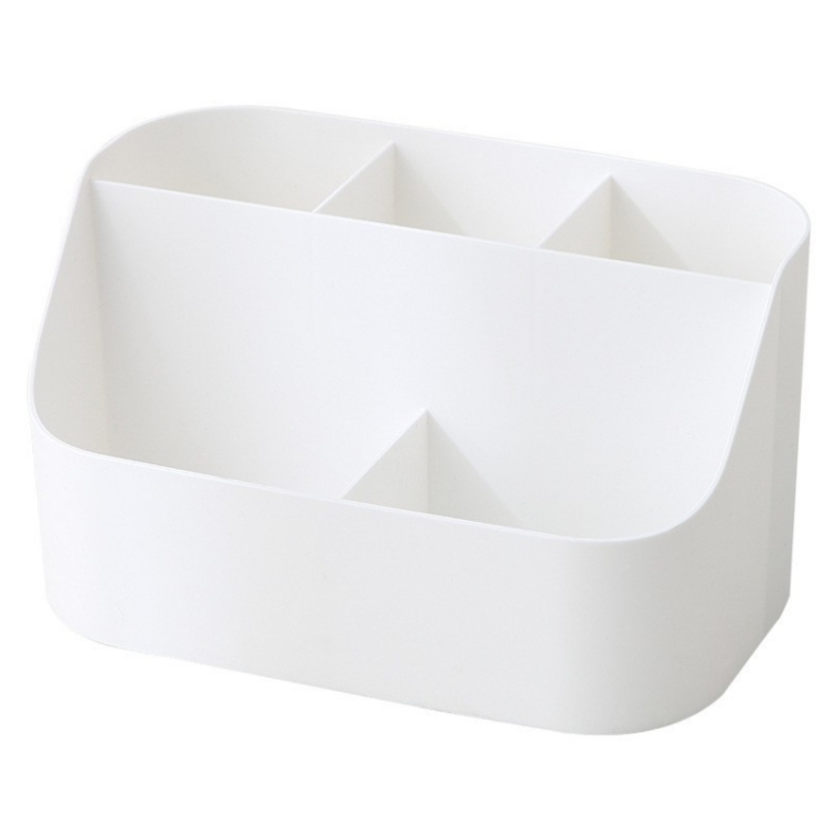 Q35-7521 Desktop compartments Storage Box, multi-functional stationery organization rack, dressing table, Lipstick and Cosmetics storage box Application Scenario