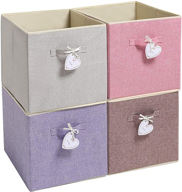 Kalek cabinet Cotton, linen and fabric storage box, foldable clothing storage box, office toy and miscellaneous storage box Application Scenario