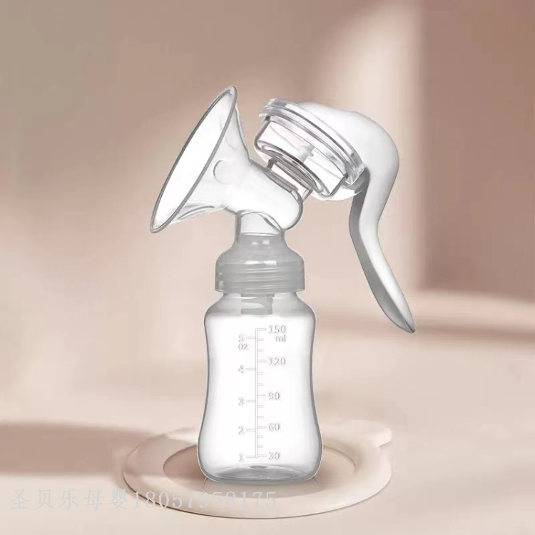 手动吸奶器 标口挤奶器硅胶奶嘴 舒适吸乳器产品图