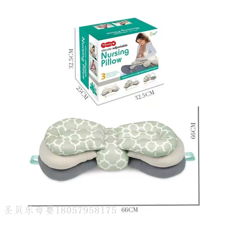 新生儿哺乳枕 多功能护腰抱枕 婴儿喂奶枕产品图