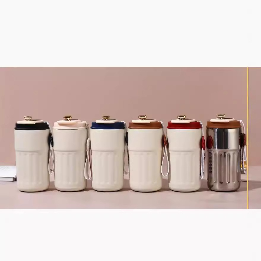 316不锈钢保温杯双层真空保温咖啡杯随行水杯女高颜值便携车载杯细节图