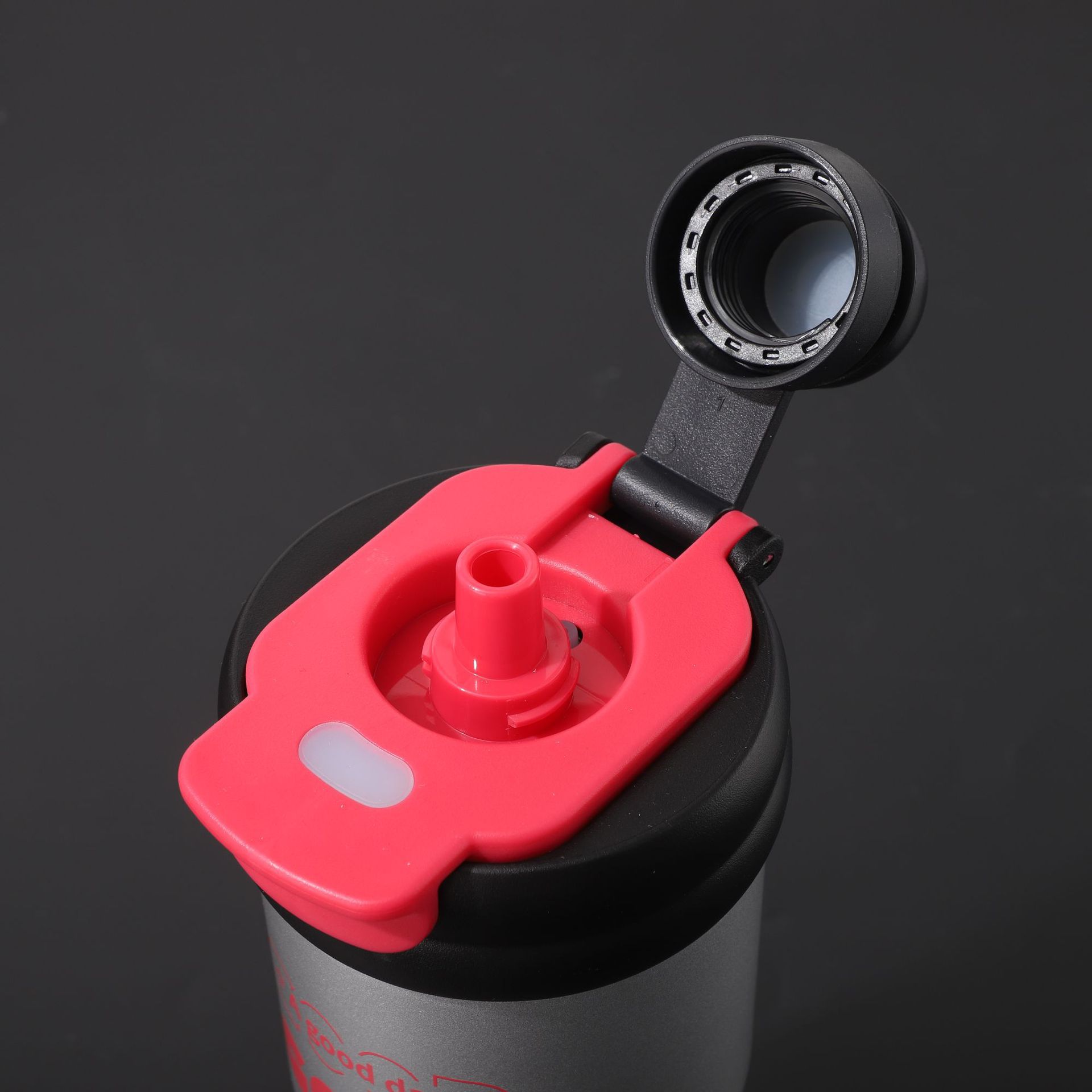 新款高颜值ins风不锈钢保温杯双饮吸管家用杯大容量男女学生水杯详情3