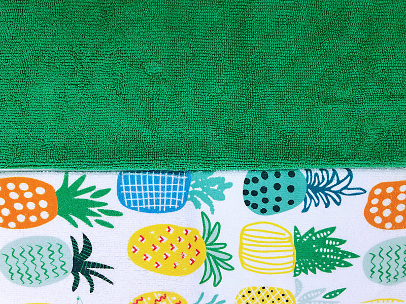 Ultra-fine fiber water-absorbing and non-fading kitchen printed cloth set Item Picture