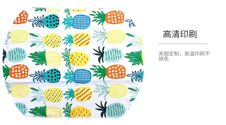超细纤维吸水不掉色厨房印花抹布套装吸详情8