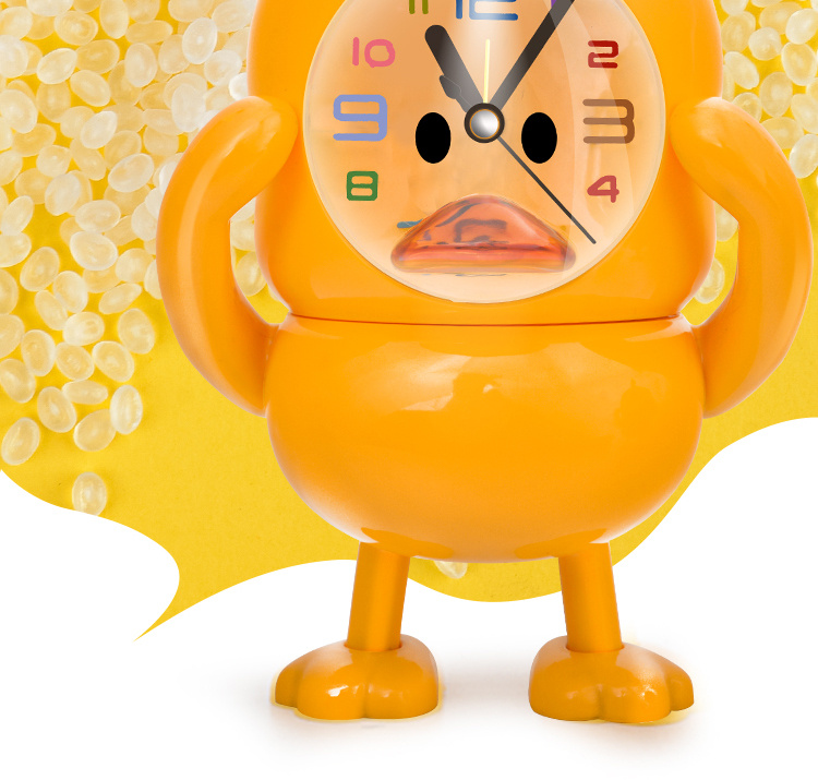 Cartoon cute duckling alarm clock with piggy bank, music multi-functional alarm clock, student gift, Douyin club group purchase pic 13