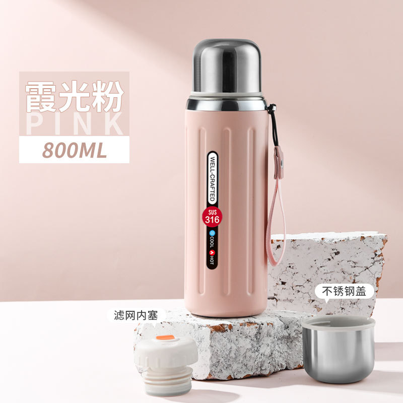 保温杯/水杯/咖啡杯保温杯/儿童保温杯/保温杯真空杯白底实物图