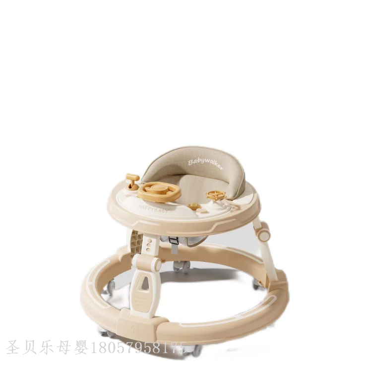 婴幼儿学步车三合一宝宝脚步车6-18月 可折叠防侧翻助步车