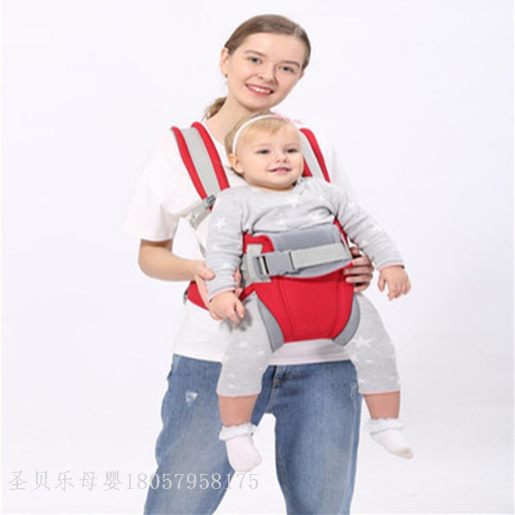 跨境多功能婴儿背带 四季透气加厚双肩宝宝背带