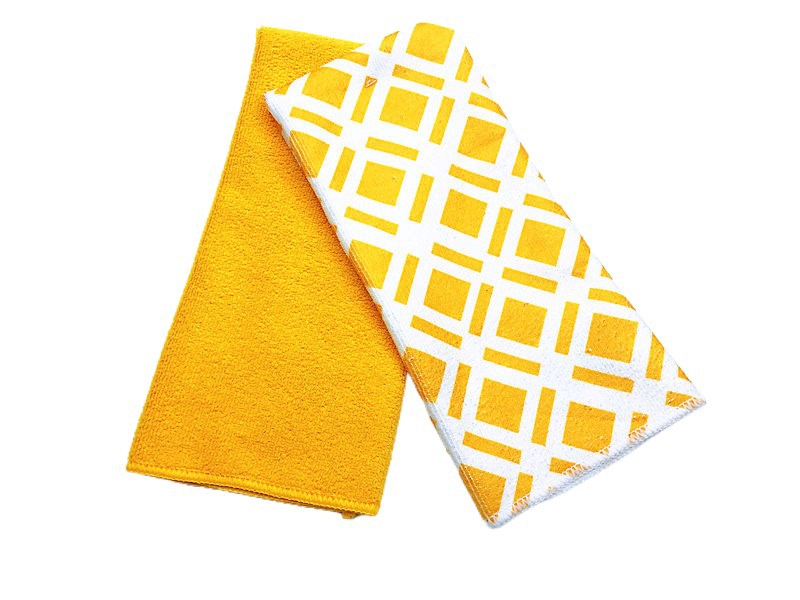 Ultra-fine fiber water-absorbing and non-fading kitchen printed cloth set Application Scenario