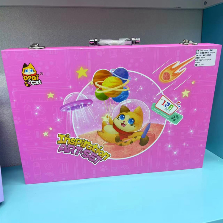 128 pieces of aluminum box brush painting set, student watercolor pen, children's doodle gift box, factory wholesale Application Scenario