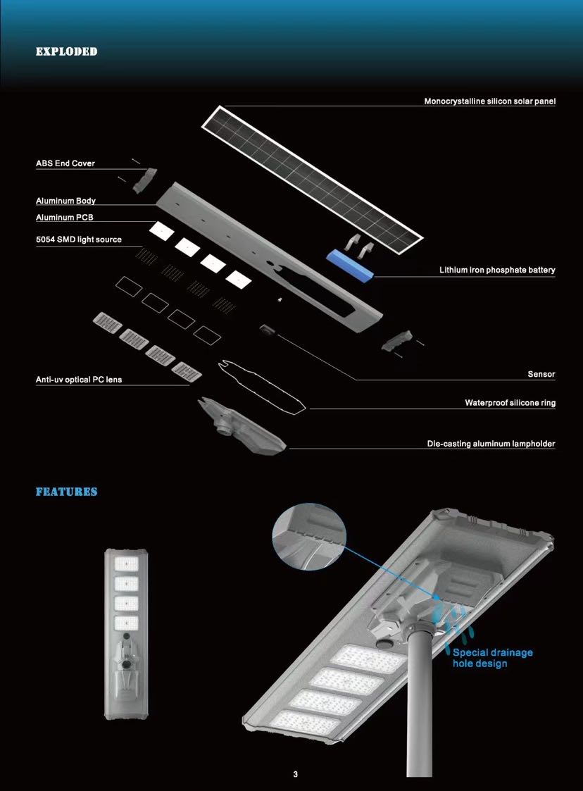 STEFΛN 太阳能路灯工程款路灯太阳能投光灯路灯太阳能景观灯详情3