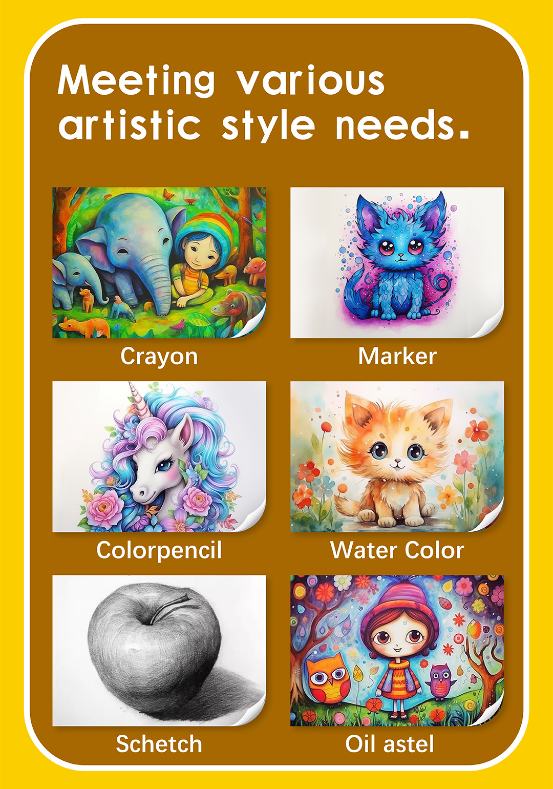 128件学生绘画铝合金礼盒儿童节礼物儿童水彩油画艺术百宝箱批发详情6