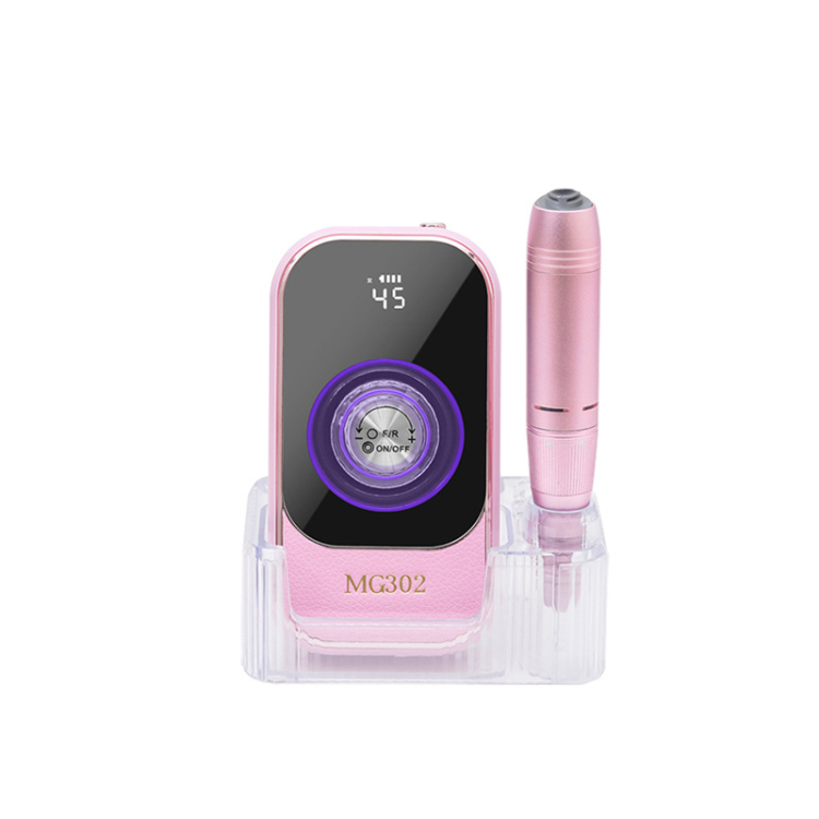 Mg302 Battery-Powered Nail Polish Grinding Machine, Storage Stand, Skin And Nail Grinding Device, 45-Speed Nail And Nail Removal Grinding Machine Application Scenario