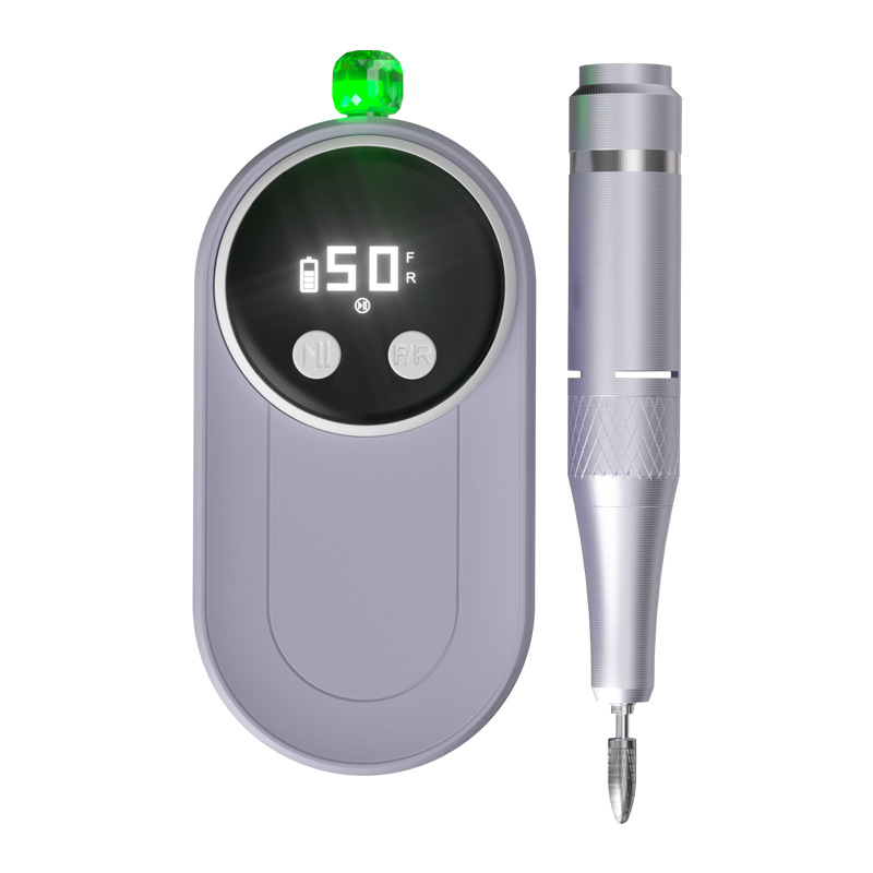 2025 New Model Nail Polish Grinder, 50-Speed Desktop Charging Portable Crystal Key Knob Nail Polish Grinder Application Scenario