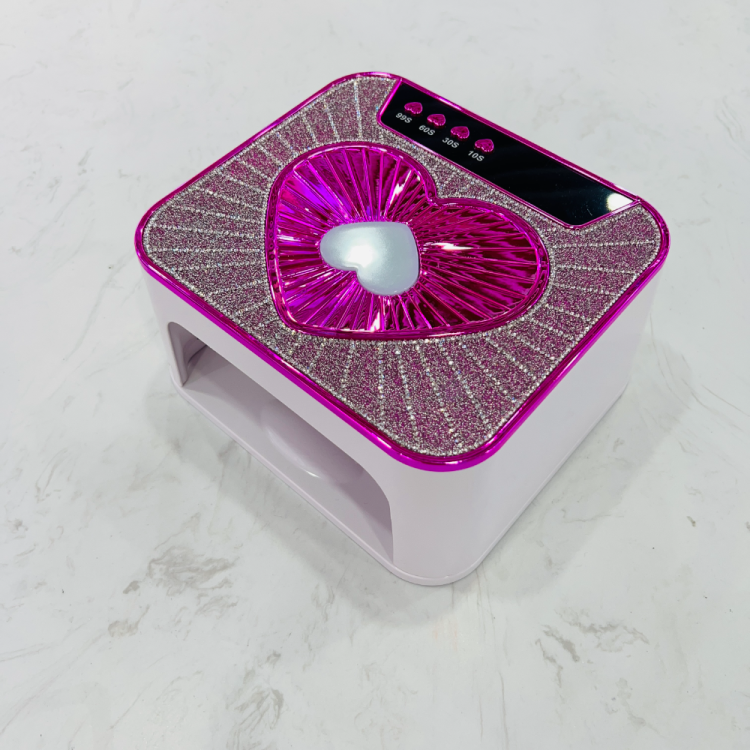 新款电镀美甲灯288W大功率45颗灯珠智能感应四档定时指甲烤灯