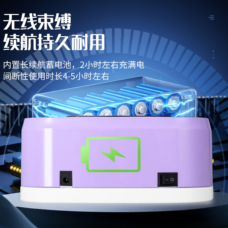 Infrared Induction Rechargeable Nail Lamp S15, High-Power Rapid Glue Baking Nail Lamp, Long-Lasting Led Light Therapy Lamp