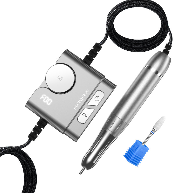 The Factory's Carefully Selected Hollow Cup Nail Polish Grinding Machine Is Low-Noise, Non-Vibrating, Portable Nail Polishing And Nail Removal Device, And Can Be Plugged In Specification drawing