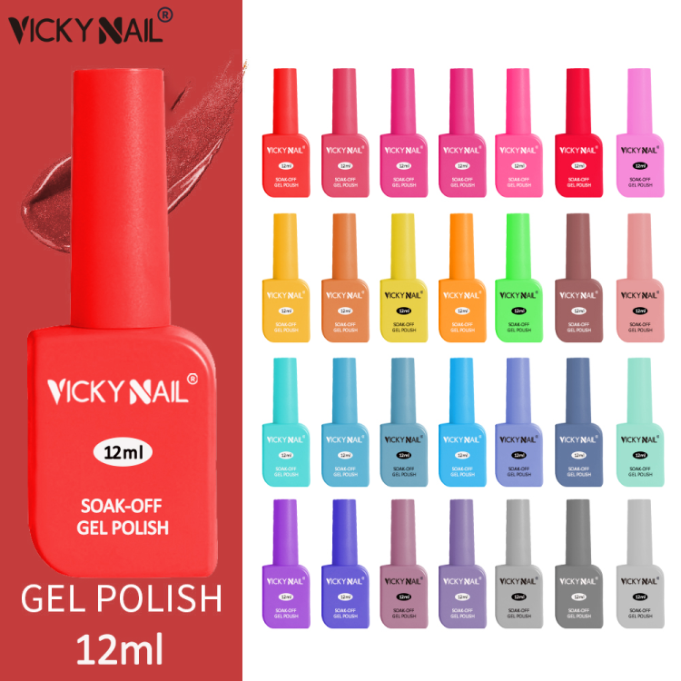 俏指尖甲油胶2023新款新色秋冬季白色黑色套装美甲店专用烤灯光疗产品图