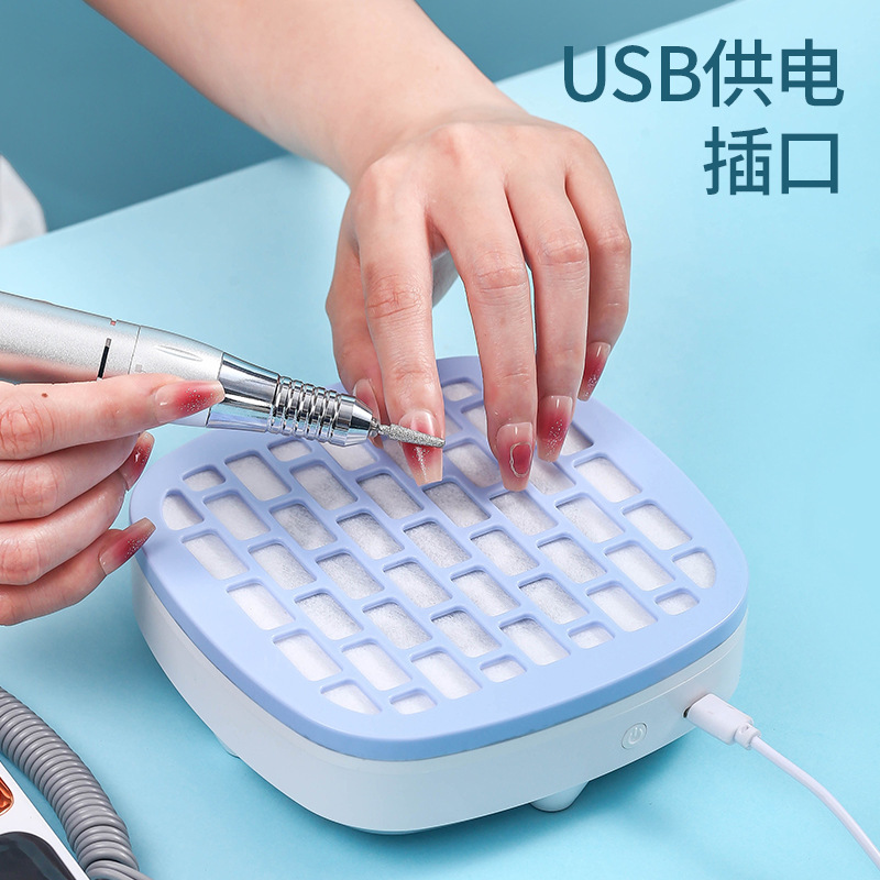 New Silent Nail Dust Collector, Nail Dust Collection Machine, Japanese-Style Nail Salon Vacuum Cleaner details Picture